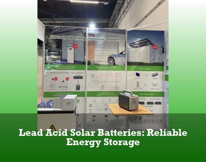 Lead Acid Solar Batteries: Reliable Energy Storage